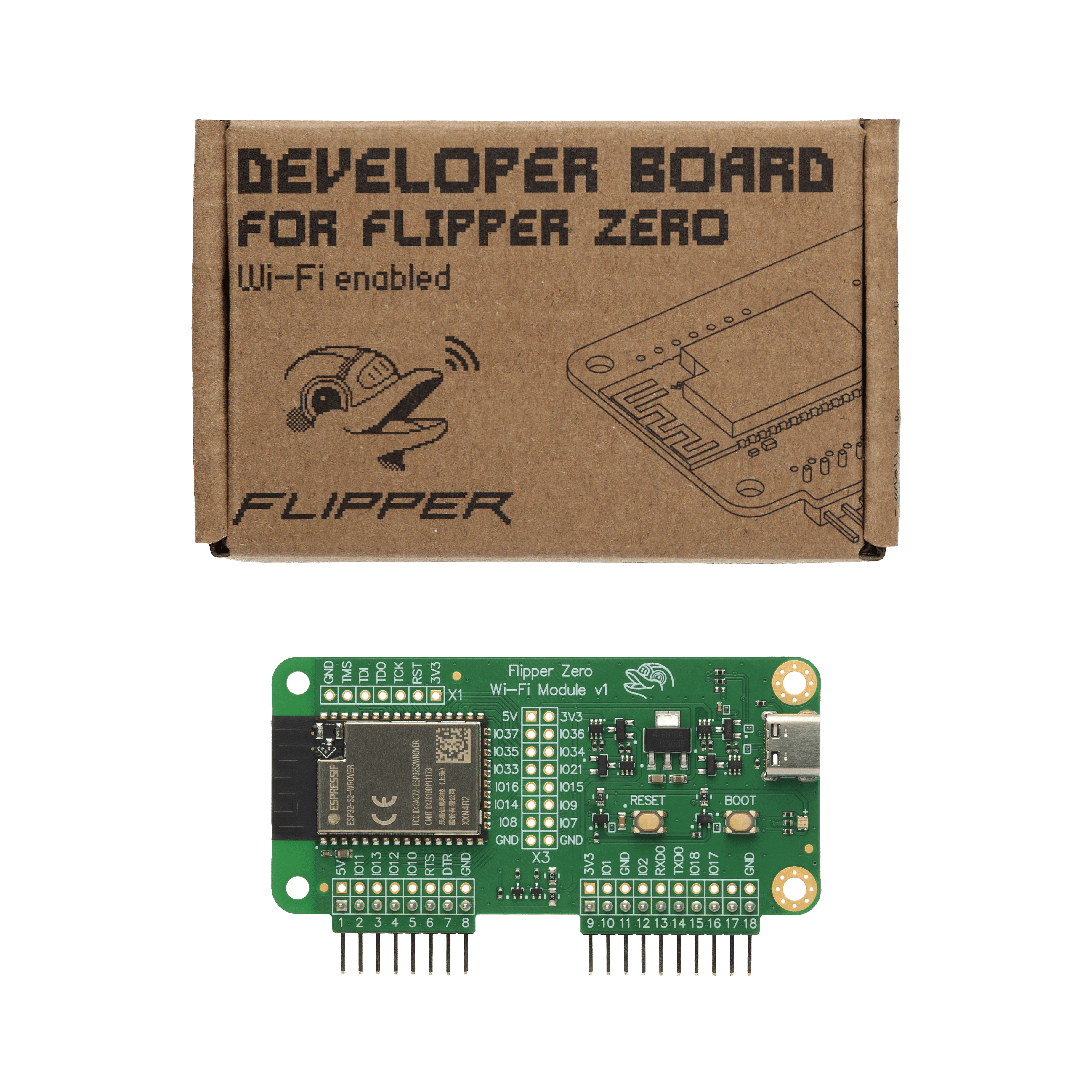 Zero Wi-Fi + フリッパーゼロ+Wi-Fiボード新品未開封品 Devboard